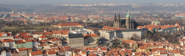 Z rozhledny se můžeme podívat na Pražský hrad... | 16.3.2012