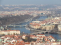 Ještě jednou již zmíněná trojice vltavských mostů, tentokráte s budovou Rudolfina. | 16.3.2012