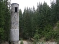 Nejznámějším a nejviditelnějším symbolem Protržené přehrady na Bílé Desné se stalo torzo šoupátkové věže. | 8.5.2011