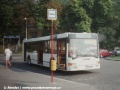 V srpnu 1997 byl u DP Praha zapůjčen na zkoušky autobus značky Ikarus 412. V této době se však již rozbíhaly dodávky nízkopodlažních autobusů tehdy ještě konkurenční značky Karosa - Renault. Spojení Karosy a Ikarusu pod koncernem Irisbus je ještě daleko. Autobus byl zachycen na lince 150 ve výstupní zastávce obratiště Nádraží Braník | 26.8.1997