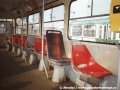 V interiéru vozu T3SUCS ev.č.7222 byla po několik měsíců nahrazena jedna laminátová sedačka pro cestující sedačkou z autobusu Karosa B741. Zřejmě se jednalo pouze o úlet depa Žižkov.... | 12.5.1997