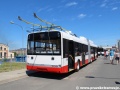 Trolejbus 27Tr Solaris pro Dopravní podnik města Ústí nad Labem. Jedná se o první vozy tohoto typu v Česku s hnací střední nápravou. | 7.6.2014