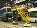 Všechny tři typy tramvají vyráběné v současnosti Škodou Transportation - 16T pro Wroclaw, 14T pro Prahu a 06T pro Cagliari | 28.11.2006