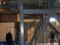 Napínací zařízení v horní stanici lanové dráhy na Sněžku. | 30.4.2012