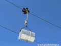 Sud č.8 v horním úseku lanové dráhy na Sněžku. | 30.4.2012
