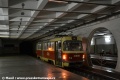 V typické podzemní stanici v Krivoj Rogu snímek zachycuje vůz T3SUCS ev.č.069, který byl v roce 2012 odkoupen z Prahy, kde jezdil pod ev.č.7231. Na voze byla po odkoupení provedena dílčí oprava. | 18.8.2015