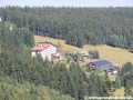 Rozhledy z obnovené rozhledny na skokanském můstku K88 na Zadově v lyžařském areálu Kobyla. | 7.8.2015