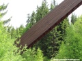 Opuštěný a chátrající skokanský můstek K88 na Zadově v lyžařském areálu Kobyla. | 21.5.2012