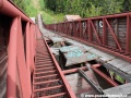 Opuštěný a chátrající skokanský můstek K88 na Zadově v lyžařském areálu Kobyla. | 21.5.2012