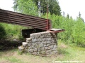Opuštěný a chátrající skokanský můstek K88 na Zadově v lyžařském areálu Kobyla. | 21.5.2012