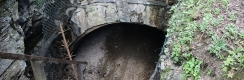 Ještě nedokončený Slavošovský portál tunelu vyhodili v roce 1944 do vzduchu partyzáni. Obávali se, že by tudy mohla projít německá vojska. | 10.7.2018