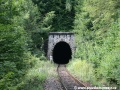 Harmanecký portál tunelu Čabradský I. | 6.8.2010