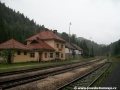 Železniční stanice Čremošné. | 6.8.2010