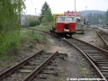 V tomto místě kdysi vlevo odbočovala pouze úzká kolej Heřmaničky na nádraží Úzkorozchodné dráhy | 23.4.2009