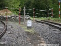 Sedmý kilometr na vzorně udržované dvoukolejce před Dětřichovem. | 5.5.2011