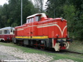 Lokomotiva T426.003 na výstavce v Tanvaldě. | 10.9.2011