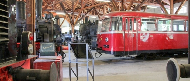 Muzeum bavorských železnic v Železné Rudě-Alžbětíně. | 10.8.2014