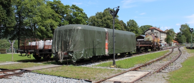 Muzeum bavorských železnic v Železné Rudě-Alžbětíně. | 10.8.2014