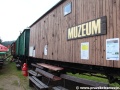 Muzejní expozice je umístěna v historickém chladícím vagonu z 20. let minulého století, račte vstoupit. | 4.8.2014
