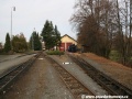 Celkový podhled na osoblažský šturc a výtopnu. | 5.11.2011