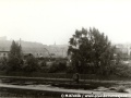 Těšnovská výtopna v pohledu z ostrova Štvanice přes koryto regulované řeky Vltavy | 1.7.1972