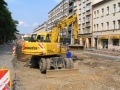 Rekonstrukce tramvajové tratě v Sokolovské ulici v úseku zastávek Balabenka-Nádraží Vysočany. | 16.6.2005