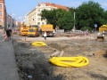 Rekonstrukce tramvajové tratě v Sokolovské ulici v úseku zastávek Balabenka-Nádraží Vysočany. | 16.6.2005