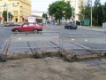 Rekonstrukce tramvajové tratě v Sokolovské ulici v úseku zastávek Balabenka-Nádraží Vysočany. | 16.6.2005