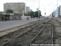 Třicet tři let od ukončení provozu tramvají v ulici Na Pankráci před stanicí metra Pankrác dochází k likvidaci zachovalé části kolejí. | 22.7.2007