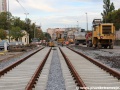 Rekonstrukce tratě ve Vinohradské ulici. | 27.9.2012