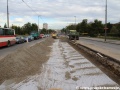 Rekonstrukce tratě ve Vinohradské ulici. | 27.9.2012