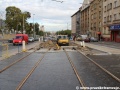 Rekonstrukce tratě ve Vinohradské ulici. | 27.9.2012