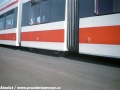 Podvozková část středního článku prototypového vozu RT6N1 ev.č.0028. | 29.5.1996