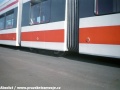 Podvozková část středního článku prototypového vozu RT6N1 ev.č.0028. | 29.5.1996
