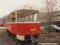 Vyřazený vůz T3 ev.č.6409 mezi ostatními na kolejích nádraží ČD Praha-Smíchov očekává svůj další osud. | 24.2.1997