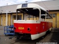 Odstrojování vozu T3A ev.č.6554 v areálu Opravny tramvají Ústředních dílen. | 13.6.2005