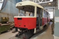 Vůz T3SUCS #7122 podstupuje mimořádnou opravu v Opravně tramvají. | 4.3.2020