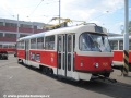 Odstavený vůz T3SUCS ev.č.7125 v Ústředních dílnách. | 30.5.2012