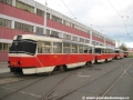 Vozy T3SUCS ev.č.7178 a 7238 určené k odprodeji před odjezdem z Ústředních dílen. | 2.11.2012