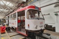 Také další střešovický retro vůz T3SUCS #7205 zamířil do Opravny tramvají na mimořádnou opravu. | 2.10.2023