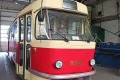 Vůz T3M #8042 určený pro retro provoz prošel po opravě v ostravské Ekově v Opravně tramvají dokončovacími pracemi. | 18.4.2021