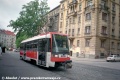 Vůz T3R ev.č.8205 během zkušební jízdy zavítal také do Minské ulice. | 5.8.1998