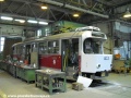 Pokračující oprava vozu T3R.PLF ev.č.8279 v Ústředních dílnách. | 2.4.2013