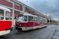 Vůz T3R.PLF #8282 (ex T3SUCS #7105) na mimořádné opravě. | 7.1.2023