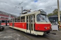 Vůz T3R.P #8331 (→ ex T3 #6439) zamířil do Opravny tramvají na prohlídku stupně PÚ. | 26.10.2023