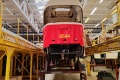 Vůz T3R.P #8544 (→ ex T3 #6842) prohází v Opravně tramvají prohlídkou stupně PO. | 2.10.2023