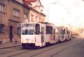 Vůz KT8D5 ev.č.9007 na lince 31 v zastávce Líbeznická