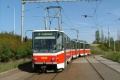 Vůz KT8D5 #9030 vypravený na linku 3 pózuje ve smyčce Levského. | 7.9.2006