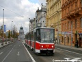 Vůz KT8D5 ev.č.9039 mění na nábřeží směr jízdy... | 21.10.2007