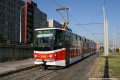 Nízkopodlažní spoj linky 19 zajištěný hloubětínským vozem KT8D5.RN2P #9060 ve smyčce Lehovec. | 8.7.2010